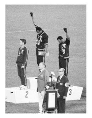 1968 Olympics - Black Power.
