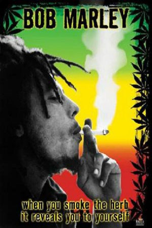 Bob Marley - "When you smoke..." (22x34) - RAR80350