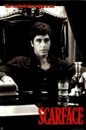FLM33084" Scarface - 'What's Coming'" (24 X 36)