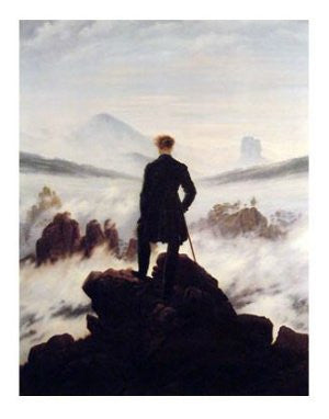 Caspar Friedrich - 'Wanderer Above the Sea of Fog' (11x14) - FAR01098