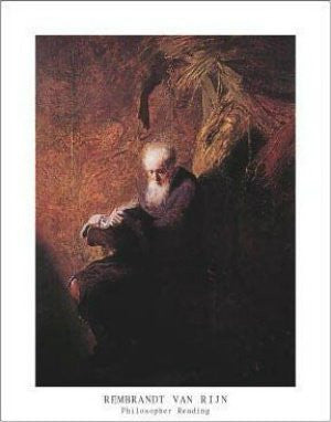 FAR90058" Rembrandt - Philosopher Reading" (11 X 14)