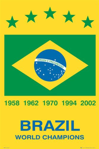SPT44516 Brazil Champions 24X36