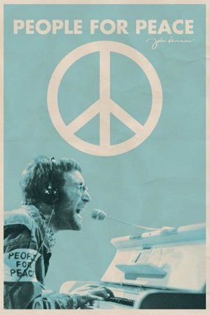 John Lennon - Peace (24x36) - MUS00077