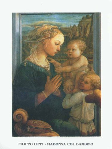 FAR31292 Lippi, F. - 'Madonna with Child' (23 X 31)