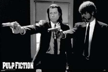 Pulp Fiction - Guns (24x36) - FLM00023