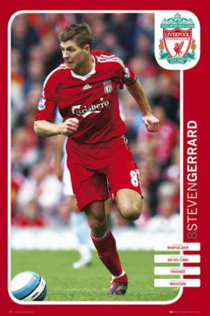 SPT03320" Liverpool - Steven Gerrard" (24 X 36)