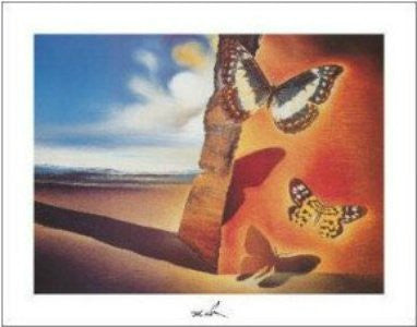 FAR40003" Salvador Dali - Paysage Aux Papillons" (11 X 14)