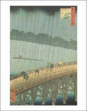 Utagawa Hiroshige - 'Sudden Shower' (11x14) - FAR00922