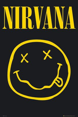 Nirvana Smiley Face (24x36) - MUS89902
