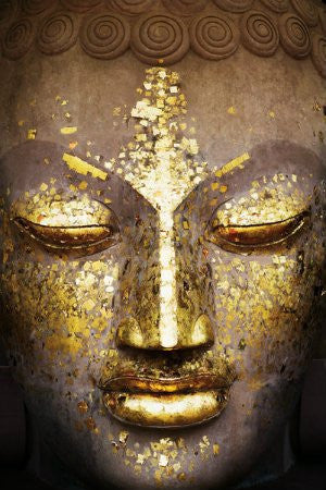 Gold Buddha (24x36) - ISP90008