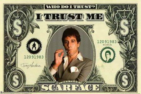 FLM00081" Scarface - Money" (24 X 36)