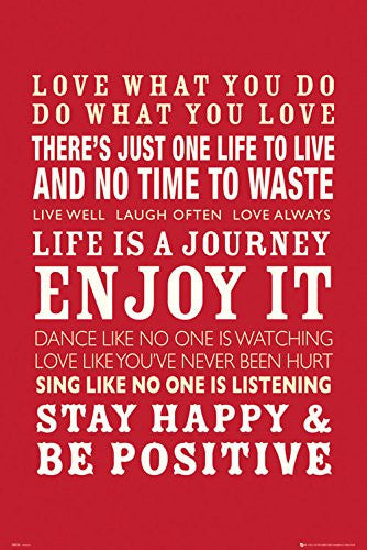 ISP0045 - Happiness Quotes 24x36