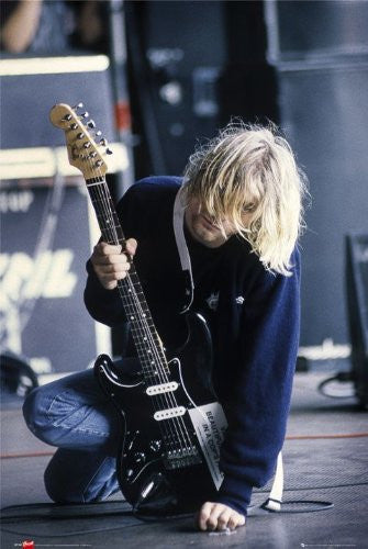 Kurt Cobain Guitar (24x36) - MUS57034