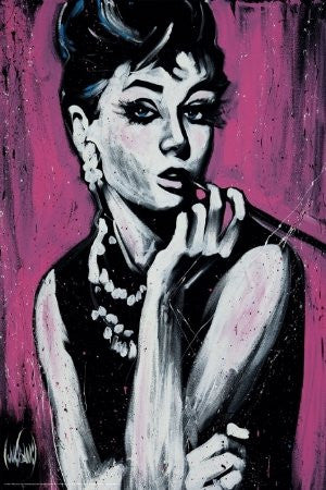 David Garibaldi - "Audrey Hepburn, Fabulous" (24x36) - PIN57031