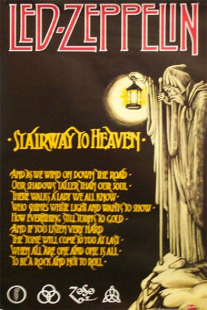 Led Zeppelin - Stairway to Heaven (22x34) - MUS00665