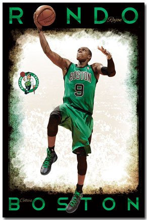 SPT33375 Boston Celtics - Rondo 12 (22 X 34)