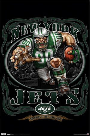 SPT33336 "New York Jets - Running Back" (22 X 34)