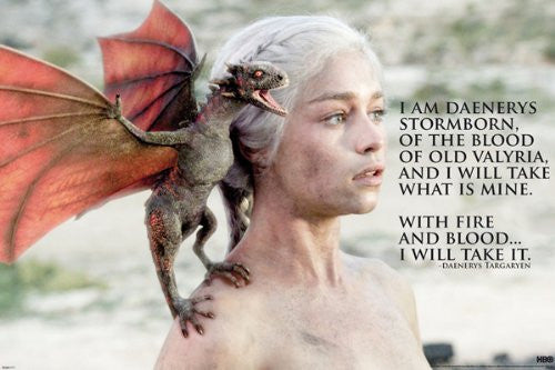 Game of Thrones - Daenerys (24x36) - FLM91054