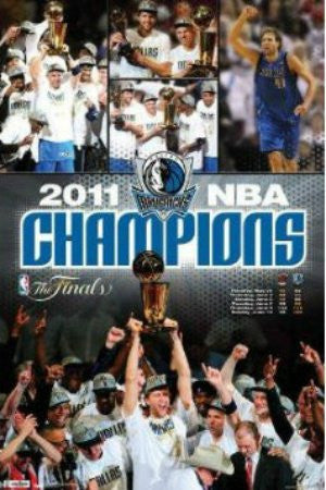 SPT35664" Dallas Mavericks - 2011 NBA Champions" (22 X 34)
