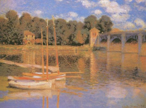 FAR31118 Monet, C. - 'Il Ponte Di Argentuil' (23 X 31)