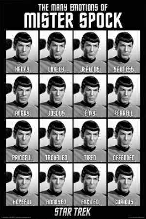 FLM70030 "Star Trek - Spock Emotions" (24 X 36)