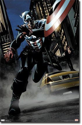 FLM56058 Captain America - Comics (22 X 34)