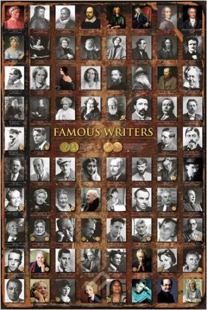 Famous Writers (24x36) - ISP57018