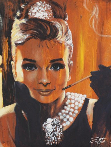 Stephen Fishwick - "Audrey Hepburn" (18x24) - CANV00006