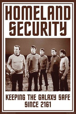FLM70081 - Star Trek Homeland Security 24x36