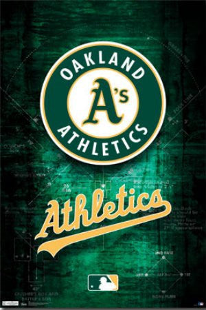 SPT33369 "Oakland Athletics - Logo" (22 X 34)