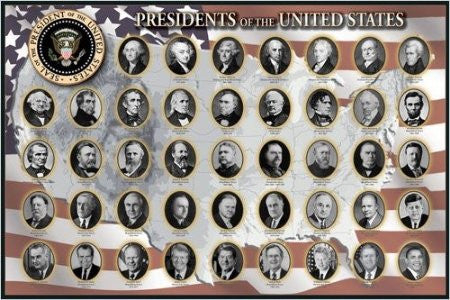 Presidents of the United States (24x36) - ISP57017