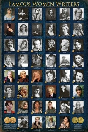Famous Women Writers (24x36) - ISP57019