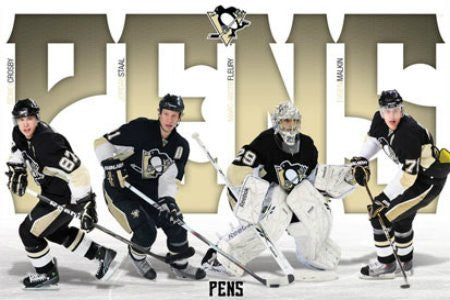 SPT33344 "Pittsburgh Penguins - Team" (22 X 34)