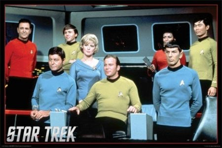 FLM70029 "Star Trek - Cast" (24 X 36)