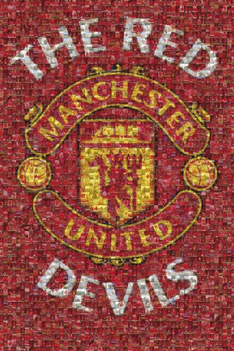 SPT33314 Manchester United - Mosaic (24 X 36)