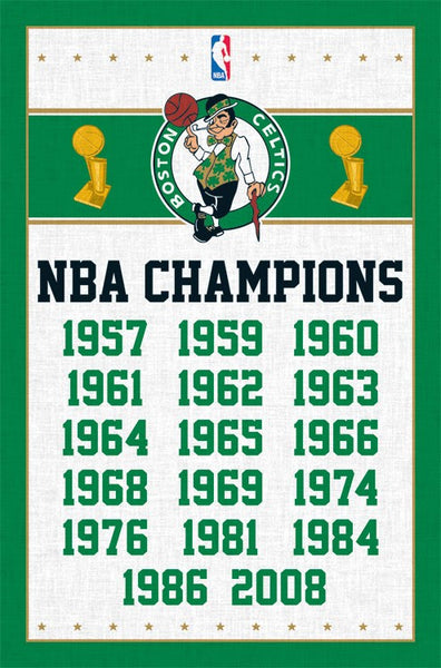 Celtics Champions Poster 2013 - 24 x 36 - SPT44591