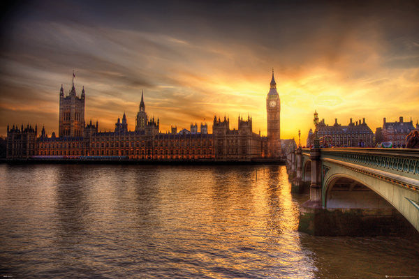 London - Big Ben Parliament (24x36) - ARC00546