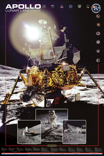 Apollo Program Poster Shop here for all your favorite posters flags frames and tapestries ...
