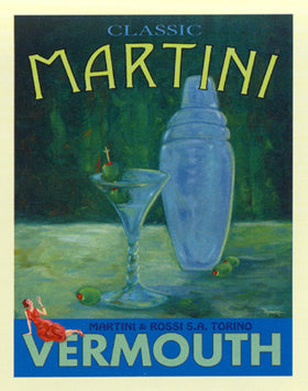 Bob Downs - "Classic Martini" (11x14) - FAR62002