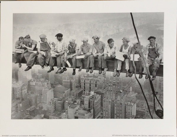 John C. Ebbets - "Lunchtime, Rockefeller Center" (11x14) - BAW60007