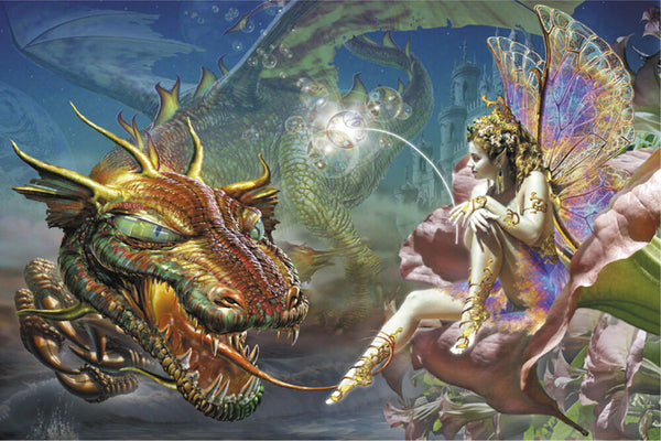 "Dragon's Dream" (24X36) CJ1281