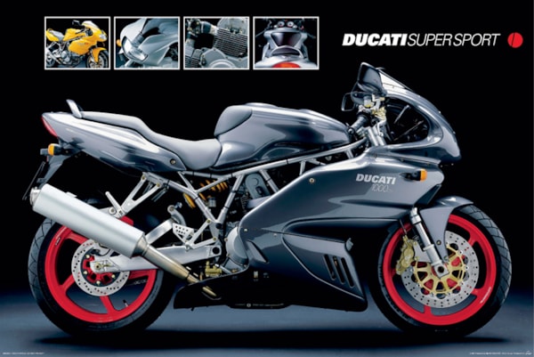 Ducati Super Sport 1000 DS - 36X24 Inch Poster