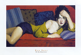 Ed Martinez - "Red Sofa" (11x14) - FAR61009
