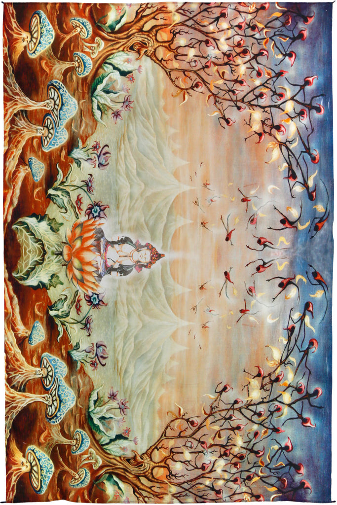 Enlightenment Heady Art Print Tapestry 53x85