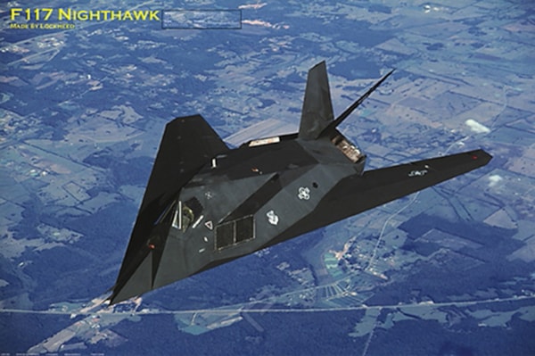 F-117 Nighthawk - 36X24 Inch Poster