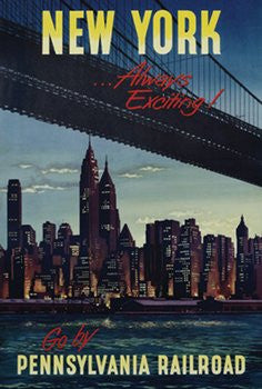 New York Always Exciting (24x36) - FAR36143