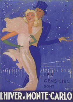L'hiver a Monte Carlo (24x36) - FAR36213