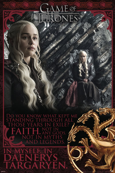 FLM16330 - Game Of Thrones Faith in Myself