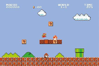 Super Mario Bros - Level 1 (24x36) - FLM33380