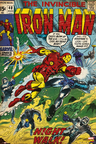 Iron Man - Night Walk (24x36) - FLM51347